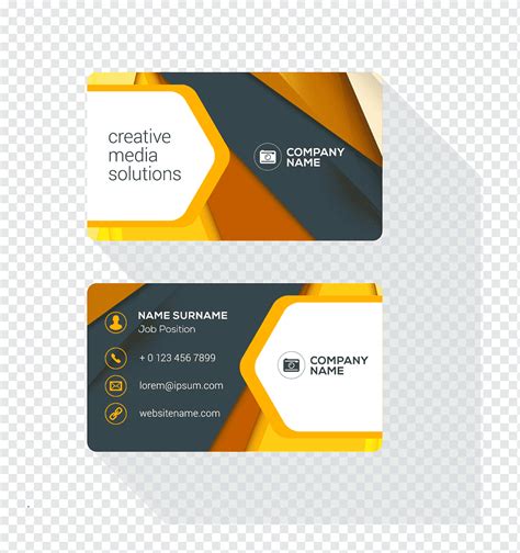 Business Card Powerpoint Templates Free Parahyena