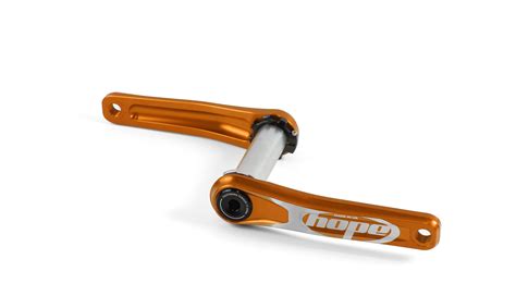 Hope Crankset No Spider 68 73mm Orange John Atkins Cycles