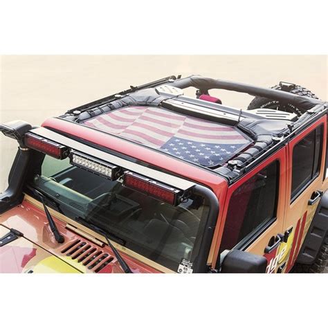 Rugged Ridge Eclipse Sun Shade Sonnenschutz Für Vorne Jeep Wrangler Jk