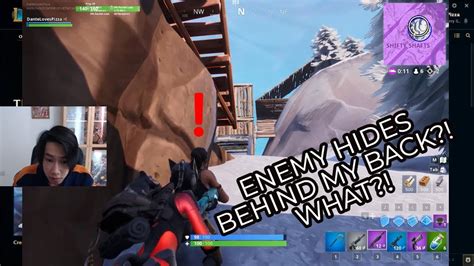 Enemy Hides Behind My Back What Noob Adventures Fortnite