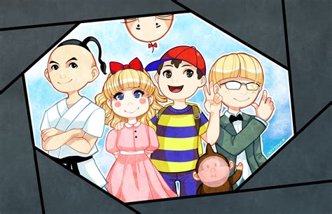 40 Earthbound Ness Fanart