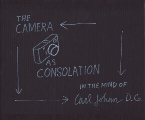 Karl Johan De Geer The Camera As Consolation Deluxe