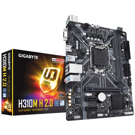 Placa Mãe Gigabyte H310m H 20 Chipset H310 Intel Lga 1151 Matx Ddr4