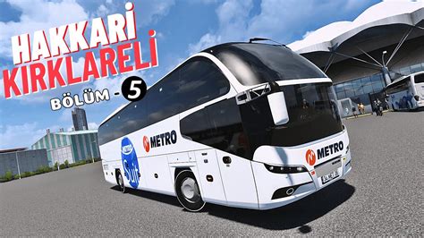 Metro Turizm Amasya Merzifon Bolu Seferi Neoplan Cityliner Part