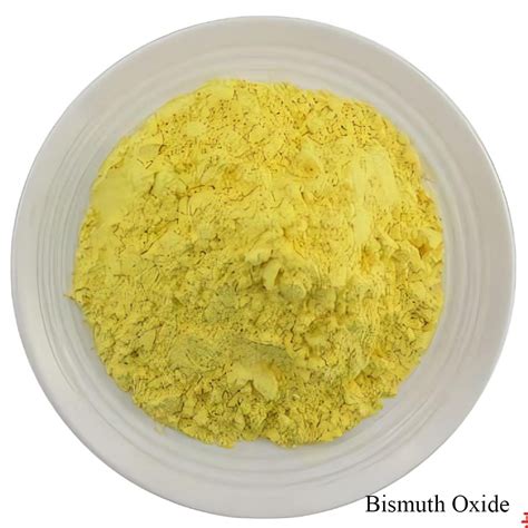 Bismuth Oxide Bismuth Trioxide For Firework China Bismut Trioxide And