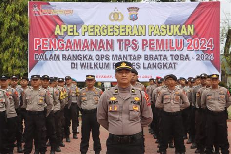 Pimpin Apel Pergeseran Pasukan Pengamanan TPS 2024 Ini Penekanan