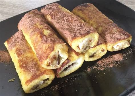 Resep Roti Gulung Pisang Cokelat Oleh Theresia Yuniar Cookpad