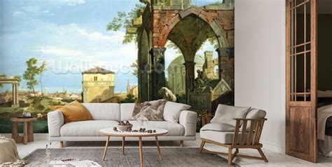 Canaletto Capriccio Wallpaper Mural Wallsauce Eu