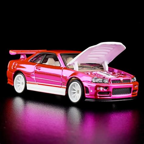 2023 Hot Wheels Collectors Rlc Exclusive Pink Nissan Skyline Gt