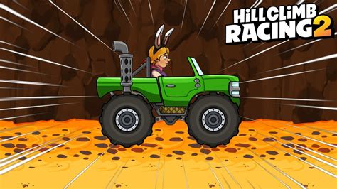 DOMINATING With MONSTER TRUCK In ADVENTURE Hill Climb Racing 2 YouTube