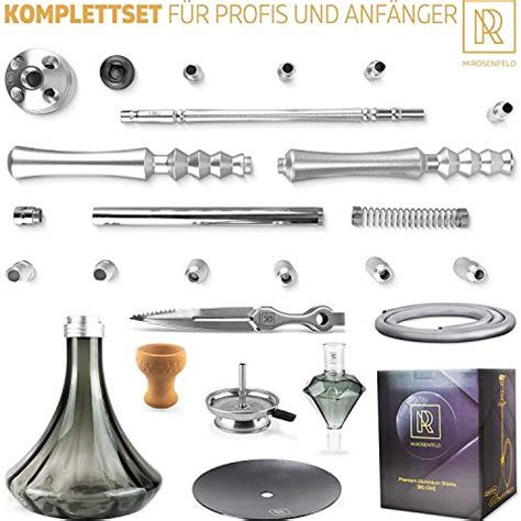 M Rosenfeld Shisha Set Anschl Sse Big One Komplett Set Cm