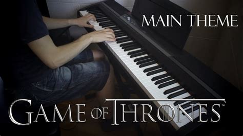 Game Of Thrones Main Title Theme Piano Improvisation Youtube