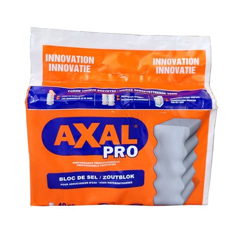 Axal Pro Block X Kg Regeneriersalz Salztabletten Wasserenth Rtung