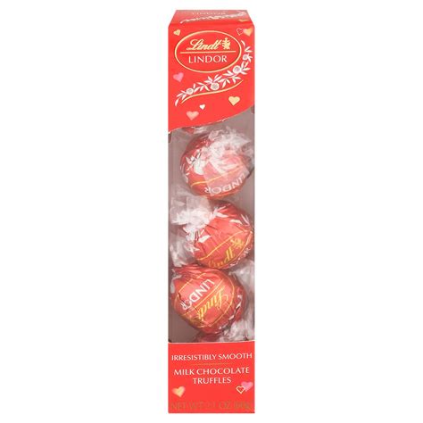 Lindt Lindor Irresistibly Smooth Milk Chocolate Truffles 2 1 Oz 2 1 Oz