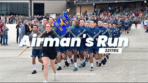 321st Training Squadron Airmans Run November 8 2023 Youtube