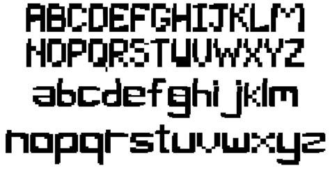 Pixel Bug Font By Peter Quini Fontriver