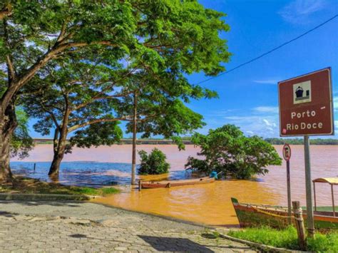 Nível do rio Doce volta a subir e atinge cota de 4 metros em Linhares