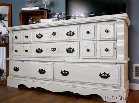 The Junk Nest Diy Chalk Painted Dresser A Review