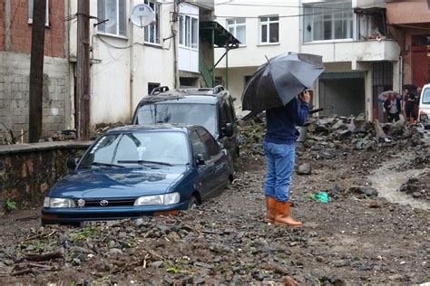 Giresun da sel İhlas Haber Ajansı