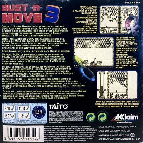 Bust A Move 3 DX Images LaunchBox Games Database