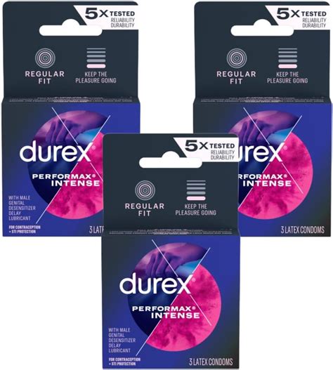 Amazon Durex Performax Preservativos Intensos Ultrafinos