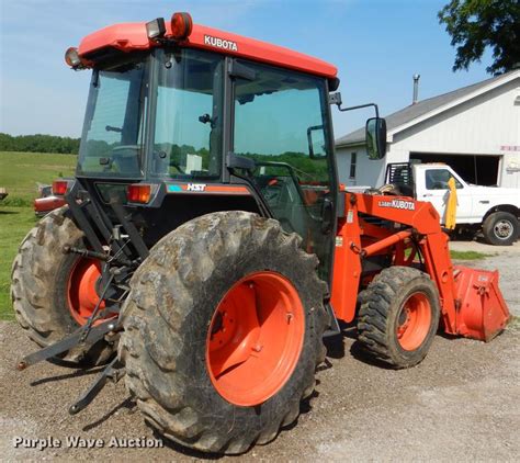 2002 Kubota L3710 Mfwd Tractor In Leavenworth Ks Item Dg1118 Sold