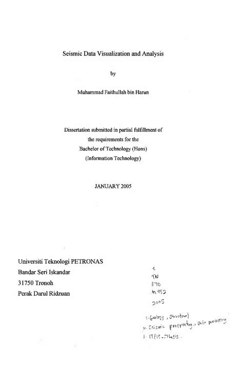 (PDF) Seismic Data Visualization and Analysis - DOKUMEN.TIPS