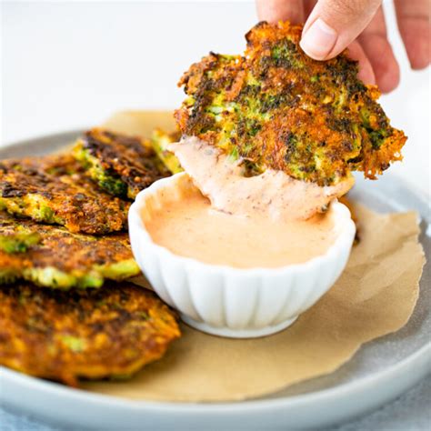 Cheesy Broccoli Fritters Gimme Delicious