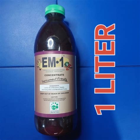 Em For Crops Liter Effective Microorganism Microbial Innoclant