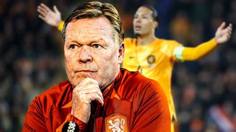 Koeman Legt Uit Waarom Hij Het Niet Raar Vindt Dat Blind Bij Oranje Zit