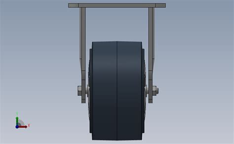 Z13 02 150 322g重型轮 Z13 02 100 322g 脚轮solidworks 2018模型图纸下载 懒石网