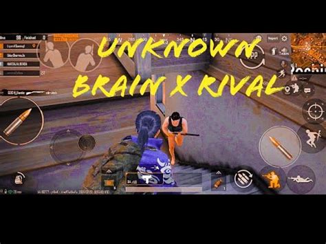 Unknown Brain X Rival Bgmi Montage Youtube