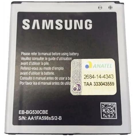 Bateria Samsung Galaxy Gran Prime Duos G530 Eb bg530cbe em Promoção