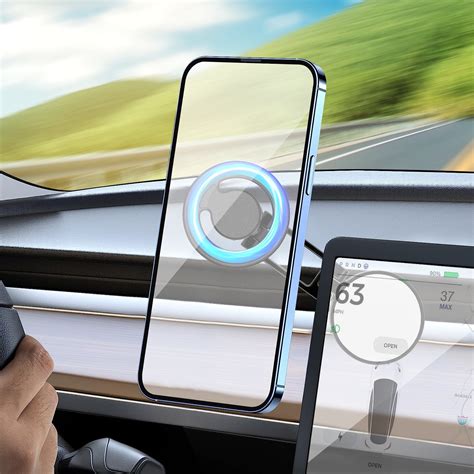 Phone Mount Fit For Tesla Eeekit Hidden Car Mount Phone Holder