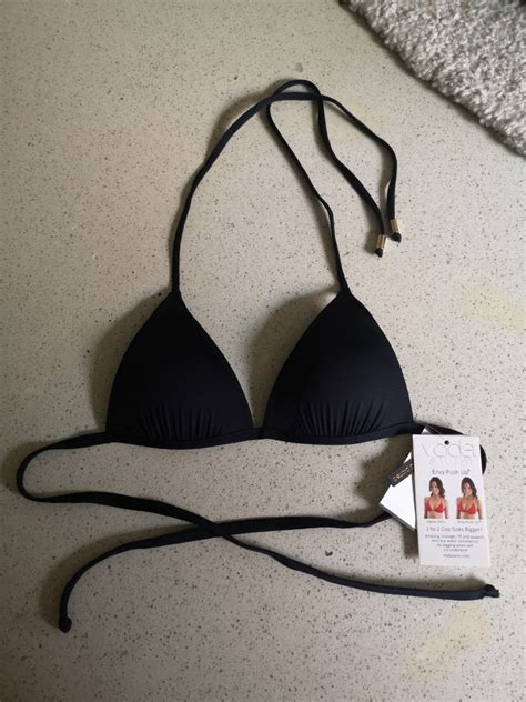 Bnwt Voda Swim Envy Push Up String Bikini Top Women S Fashion