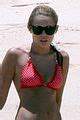 Miley Cyrus Pink Polka Dot Bikini Miley Cyrus Just Jared Jr