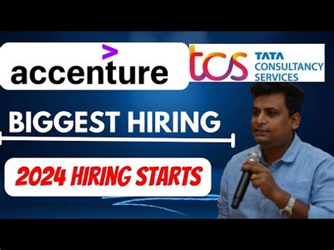 Wait Is Over TCS Accenture Free Hiring 2024 TCS Off Campus 2023 And