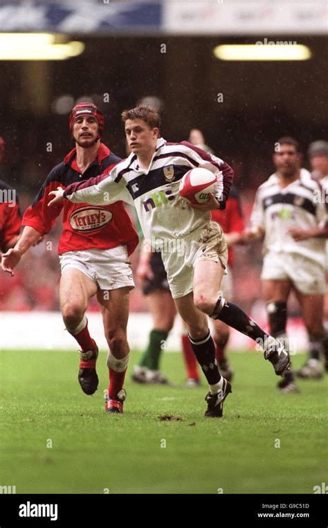 Rugby Union Wru Challenge Cup Final Llanelli V Swansea Hi Res Stock