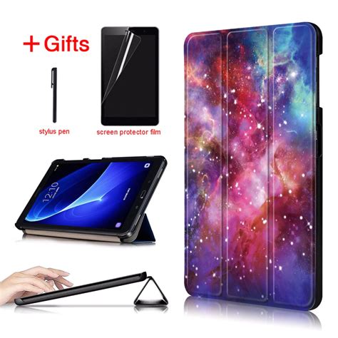 Case For Samsung Galaxy Tab A 10 1 SM T580 T585 Smart PU Leather Tablet