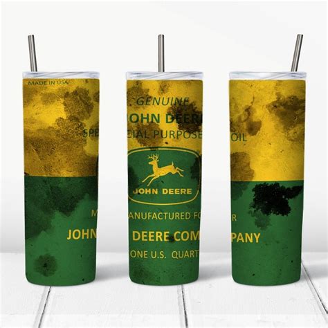 Stainless Steel Tumbler John Deere Etsy