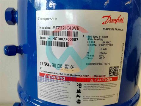 Jual Danfoss Maneurop MTZ22JC4BVE Compressor AC Store