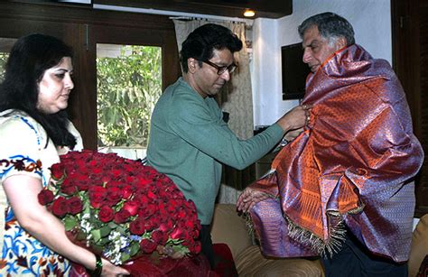 Ratan Tata meets Raj Thackeray - Rediff.com Business