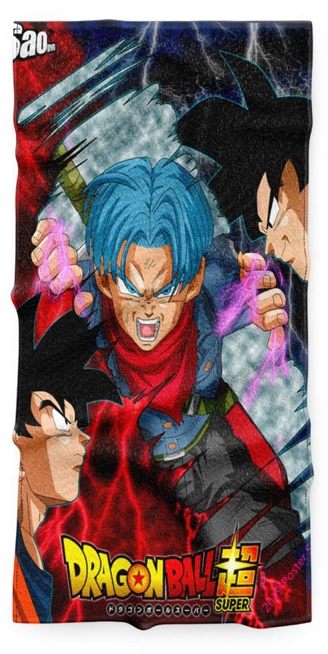 Serviette Dragon Ball Trunks Du Futur Manga On Line