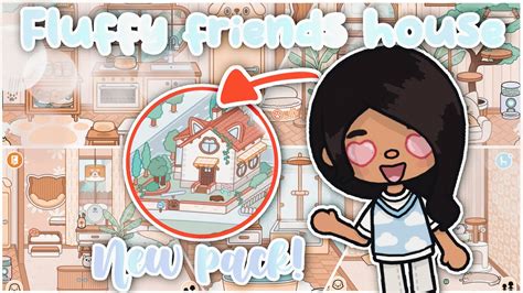 Fluffy Friends House New Pack 🐶🐱🏡 Home Designer Toca Life World