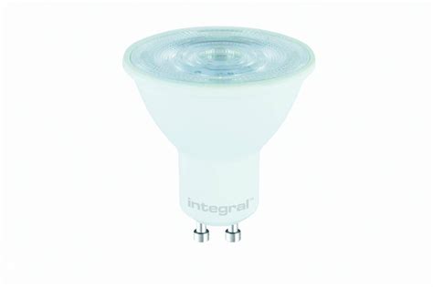 Integral Led Gu10 Par16 7w 65w 2700k 520lm Dimmable Lamp 55 Deg Beam