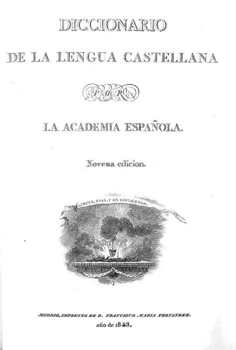 Diccionario De La Lengua Castellana Real Academia Espa Ola