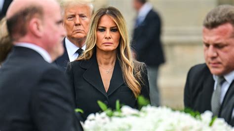 Melania Trump's voice cracks as she pays tribute to 'best mom and grandmother' Amalija Knavs in ...