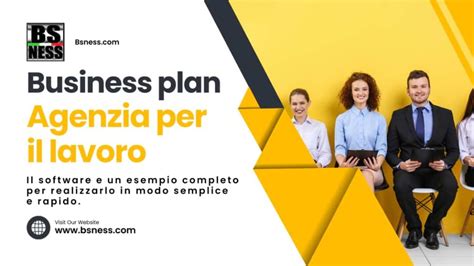 Business Plan Agenzia Per Il Lavoro Con Un Esempio Completo