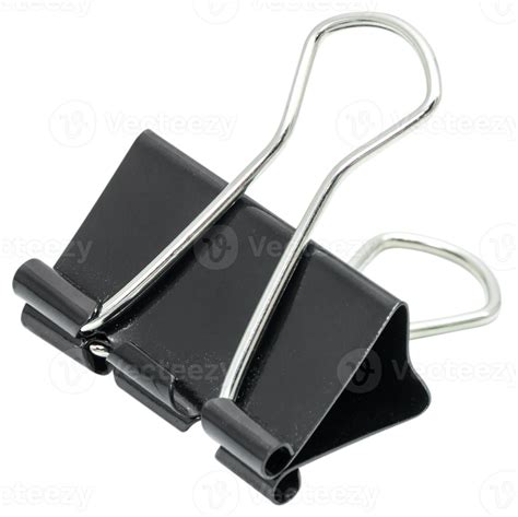 Black Paper Clip 22794140 Png