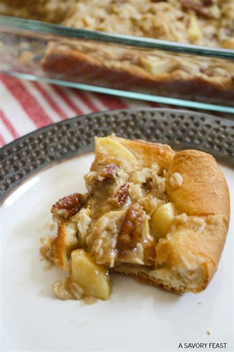 Caramel Apple Streusel Bars A Savory Feast